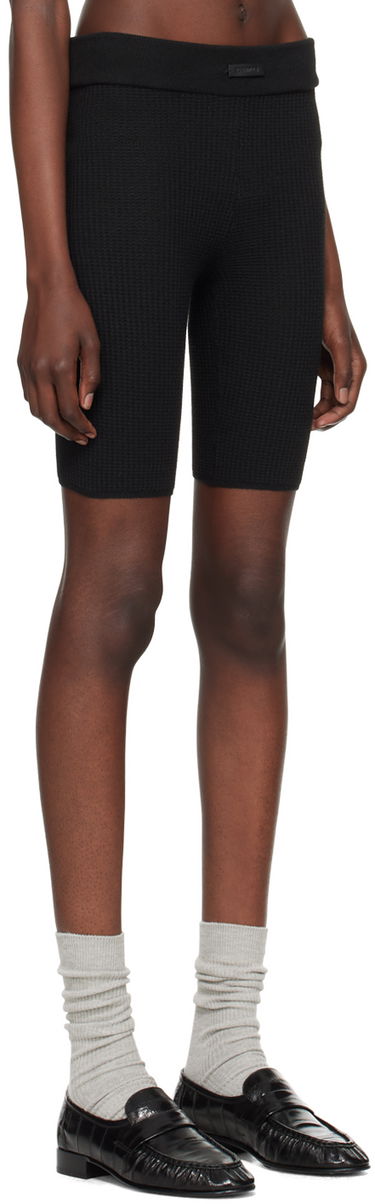 Šortky Fear of God Fear of God ESSENTIALS Waffle Shorts Čierna | 192BT247260FW, 1