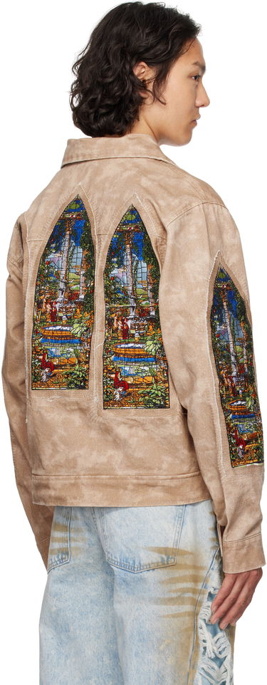 Bunda Who Decides War Who Decides War Eden Trucker Jacket Béžová | 1131260022SS25, 2