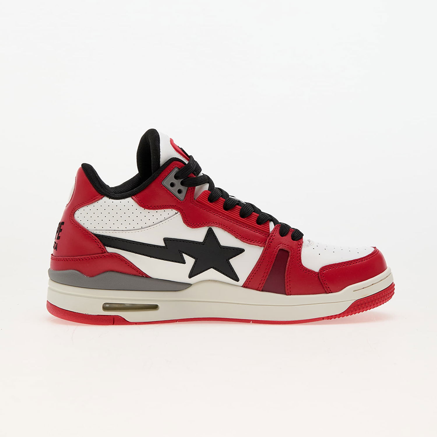 Tenisky a topánky BAPE A Bathing Ape Clutch Sta #1 Mid Červená | 001FWJ801068I-RED, 1