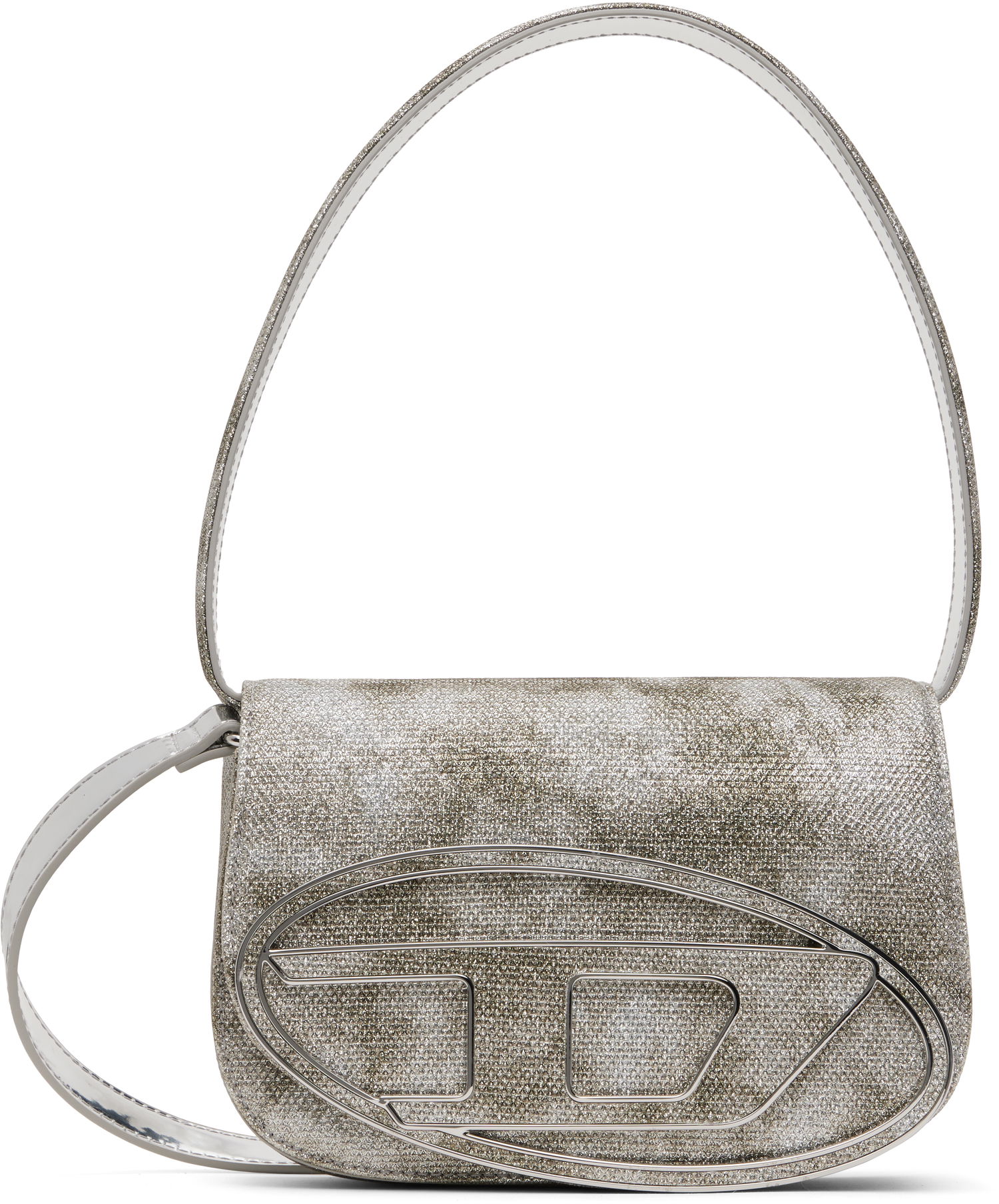 Kabelka Diesel Diesel 1DR Glitter Shoulder Bag Metalická | X08396 P2197, 0