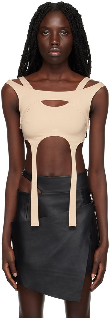 Tielko HELIOT EMIL Harness Tank Top Béžová | HE_W_13_005_P03_BE16, 0