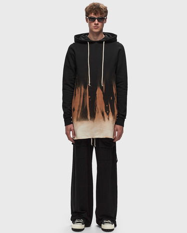 Mikina Rick Owens DRKSHDW KNIT SWEATSHIRT-PULLOVER HOODIE Čierna | DU02D2285-FSUN-0983, 1