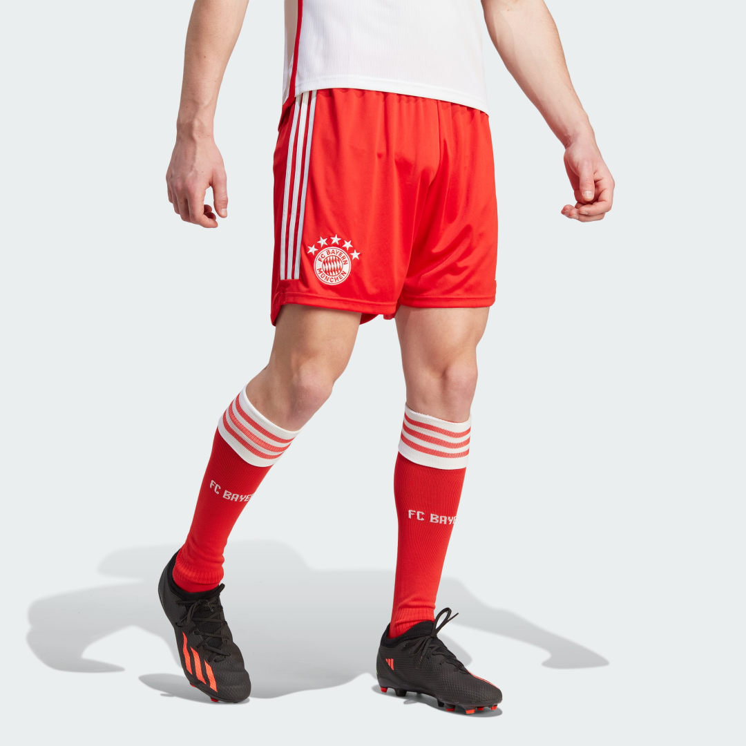 Šortky adidas Performance FC Bayern 23/24 Home Shorts Červená | IJ7444, 0