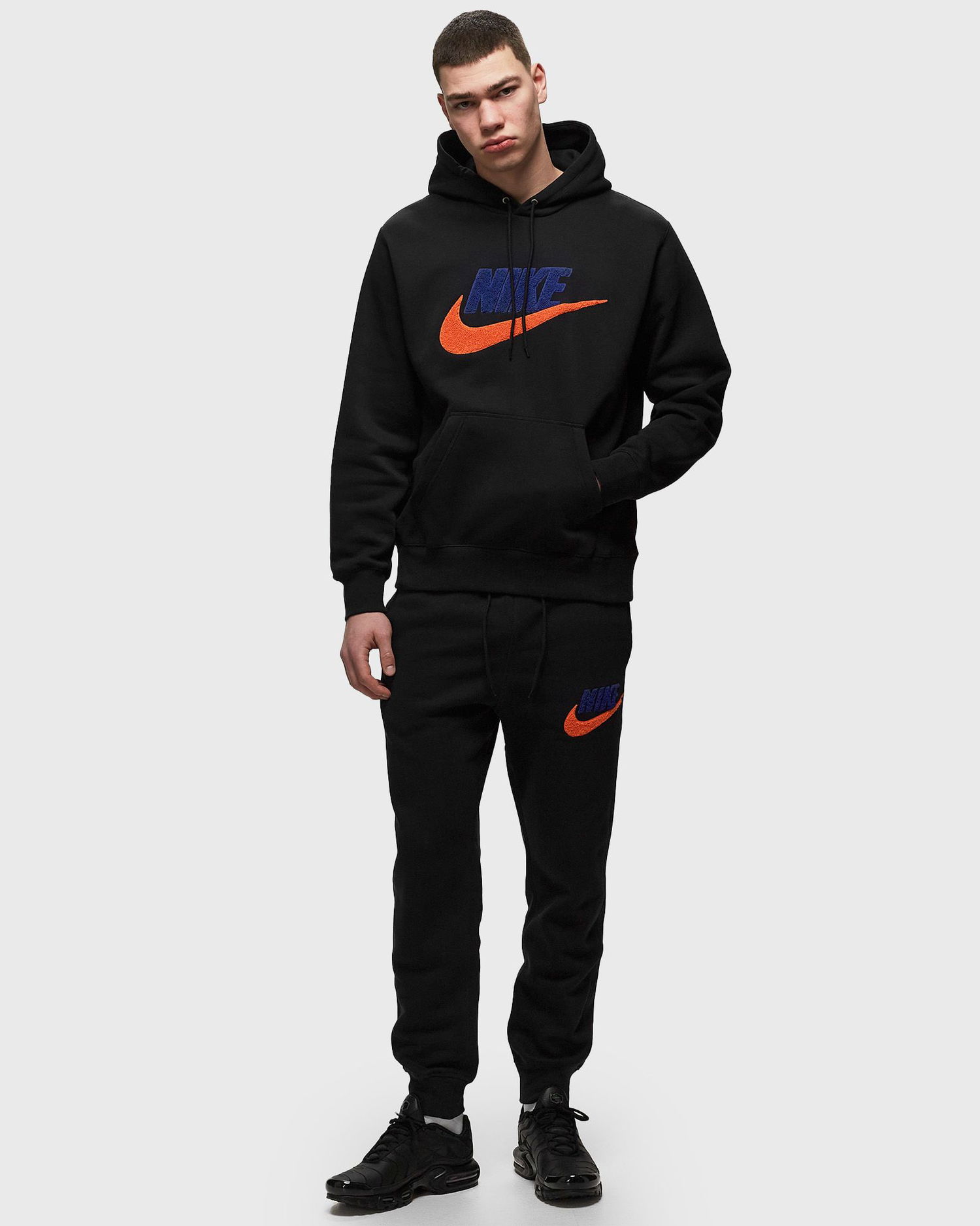 Mikina Nike Club Fleece Pullover Hoodie Čierna | FN3104-010, 1