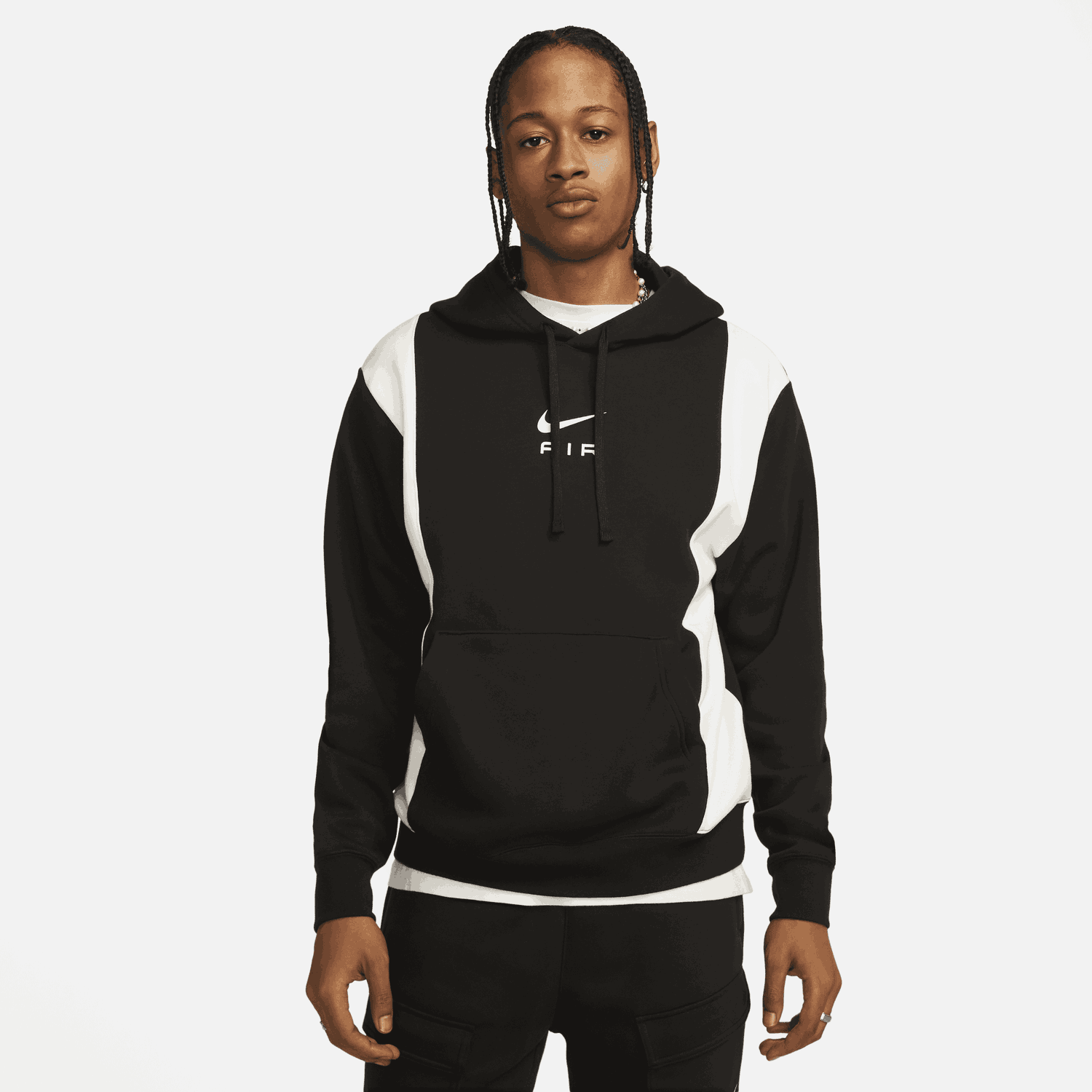 Mikina Nike Air Hoodie Čierna | FN7691-010, 0