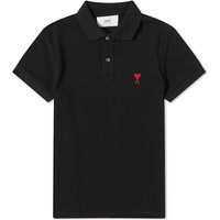 Polo tričko AMI Small A Heart Polo Tee Čierna | BFUPL001-760-001, 2