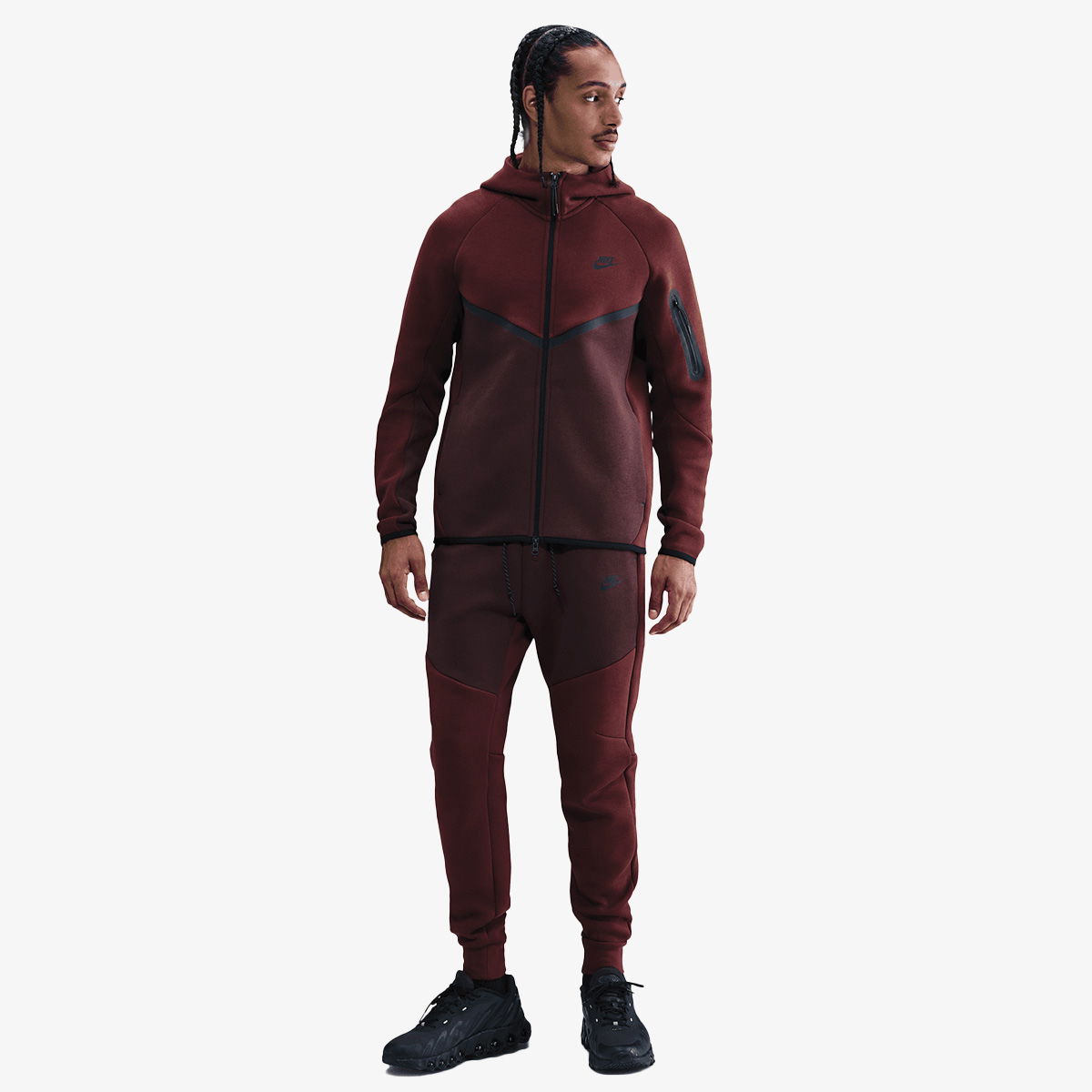 Tepláky Nike Tech Fleece Joggers Vínová | HV0959-619, 0