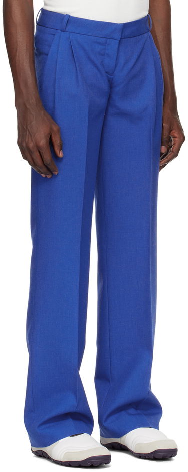 Nohavice Coperni Tailored Wide Leg Trousers Modrá | COPP63835MEN, 1