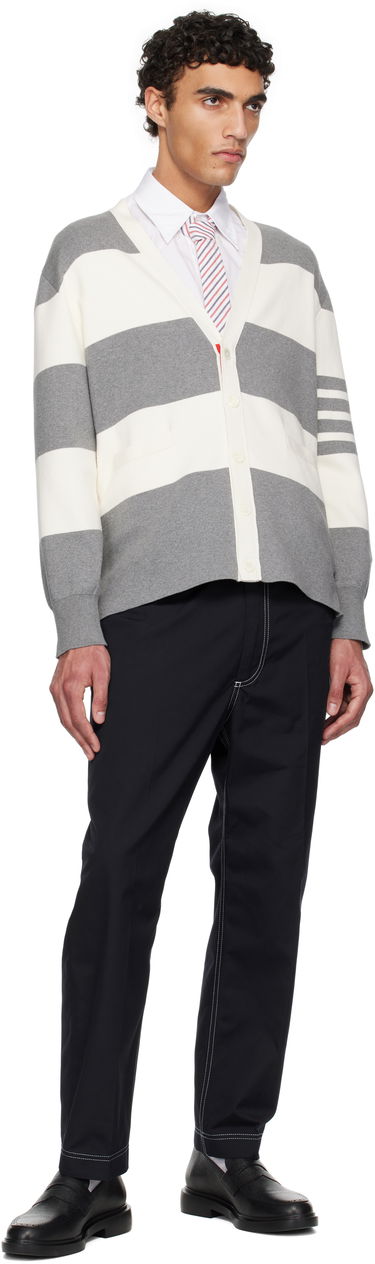 Šál Thom Browne Thom Browne Wide Uni Stripe Madras Cotton Tie Rôznofarebný | MNL001A-F0810, 4