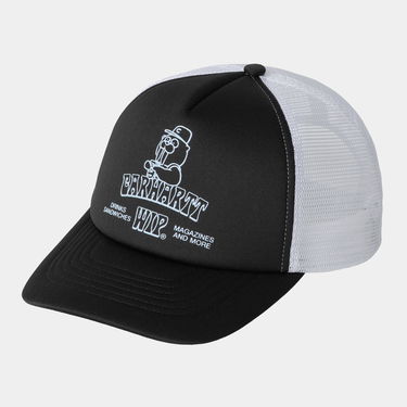 Šiltovka Carhartt WIP Sandwich Trucker Cap Čierna | I035278_4, 0