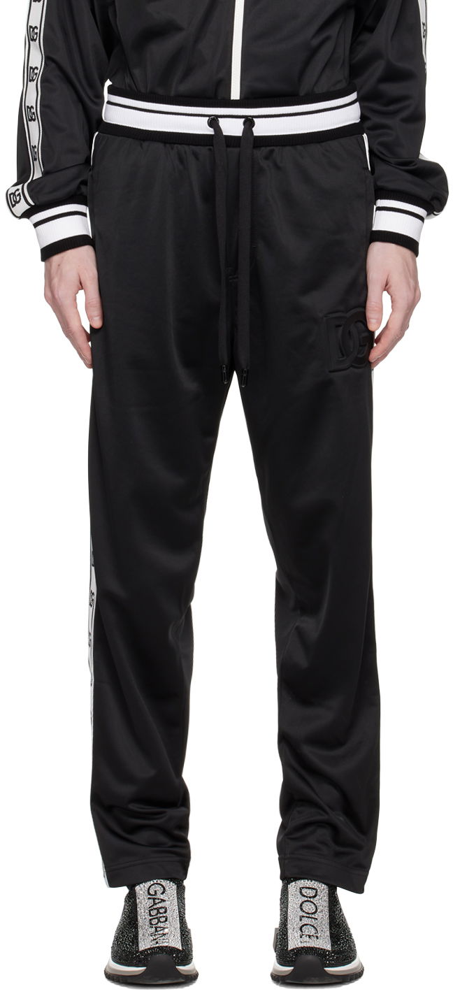Tepláky Dolce & Gabbana Black Embossed Lounge Pants Čierna | GVETAZHU7B7, 0