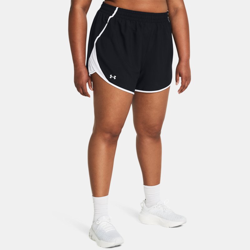 Šortky Under Armour Fly-By Shorts für Damen Čierna | 1382853-002, 0