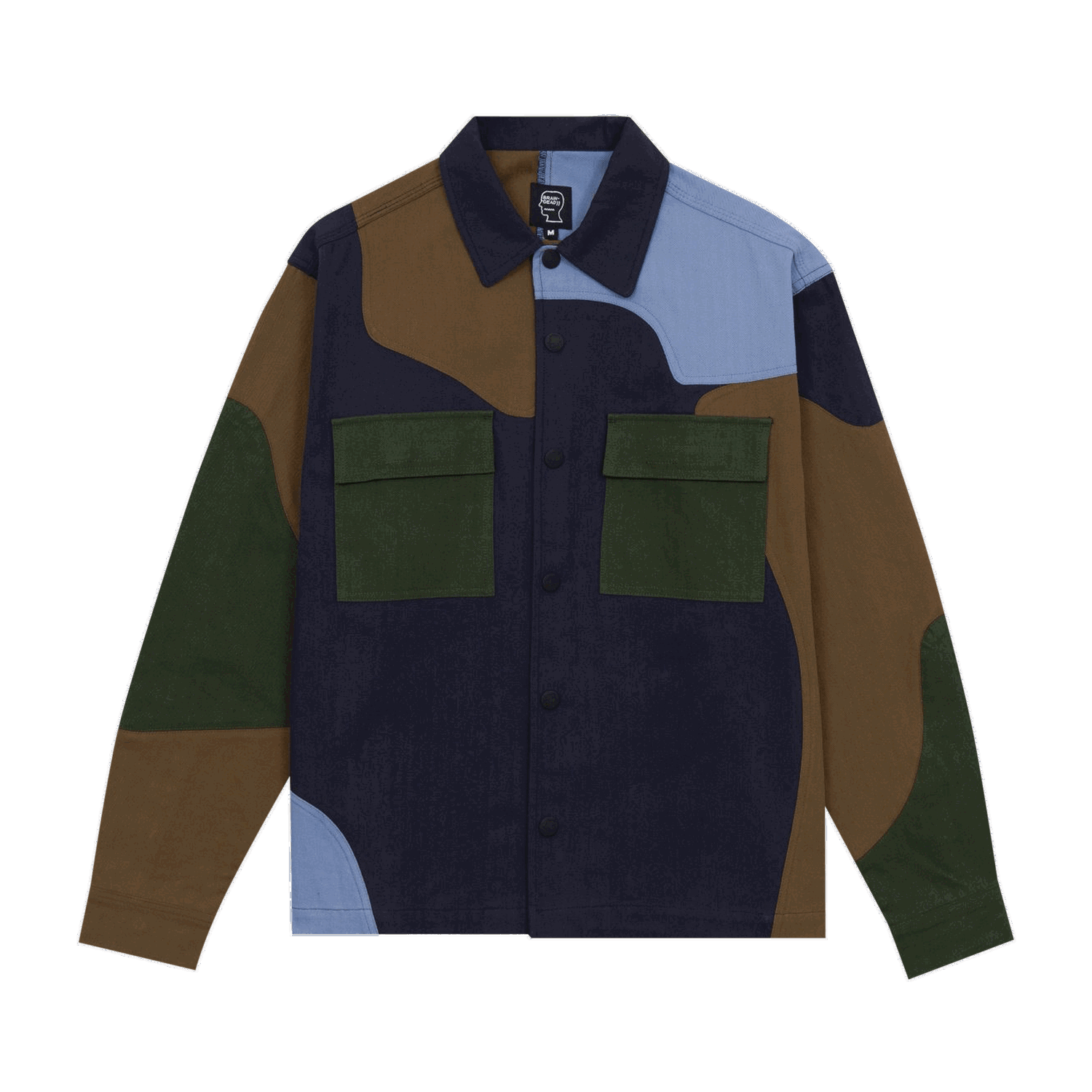 Bunda Brain Dead Patchwork Military Field Shirt Jacket Rôznofarebný | BDP21T22001636MP03, 0