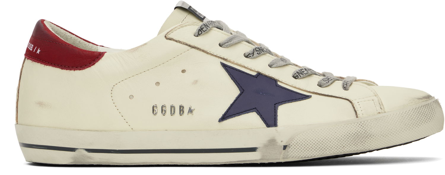 Tenisky a topánky Golden Goose Golden Goose Super-Star Biela | GMF00101.F006839.10317, 0