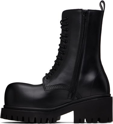 Oblečenie Balenciaga Balenciaga Stomper Boots Čierna | 805881WCDA01000, 2