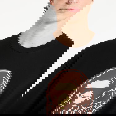 Tričko BAPE BAPE® x FOOTSHOP - Scribble Ape Tee UNISEX Black Čierna | 001TEL721324MBLK, 4