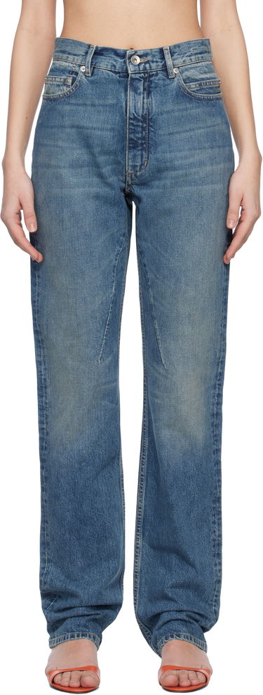 Džínsy Rick Owens Rick Owens DRKSHDW Hollywood Granbury Jeans Modrá | DS01E3315 DWB, 0