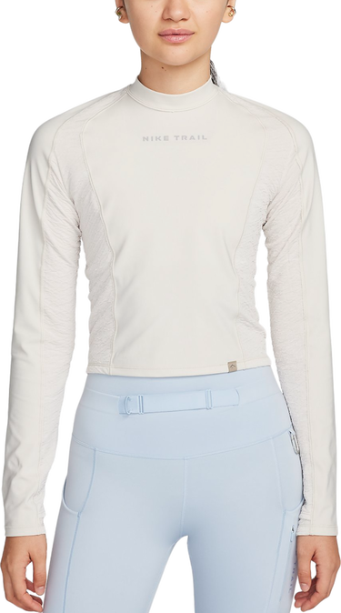 Tričko Nike TRAIL DF LS TOP Biela | fn4706-104, 0