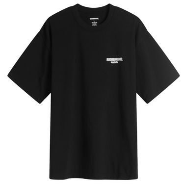 Tričko Neighborhood Neighborhood SS-2 Tee Large Čierna | 251PCNH-ST02-BLKXWHT, 1