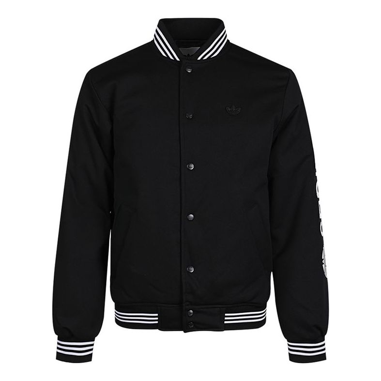 Bomber bunda adidas Originals Varsity Bomber Jacket Čierna | GE1340