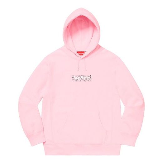 Mikina Supreme Bandana Box Print Hoodie Ružová | SUP-FW19-10831, 0
