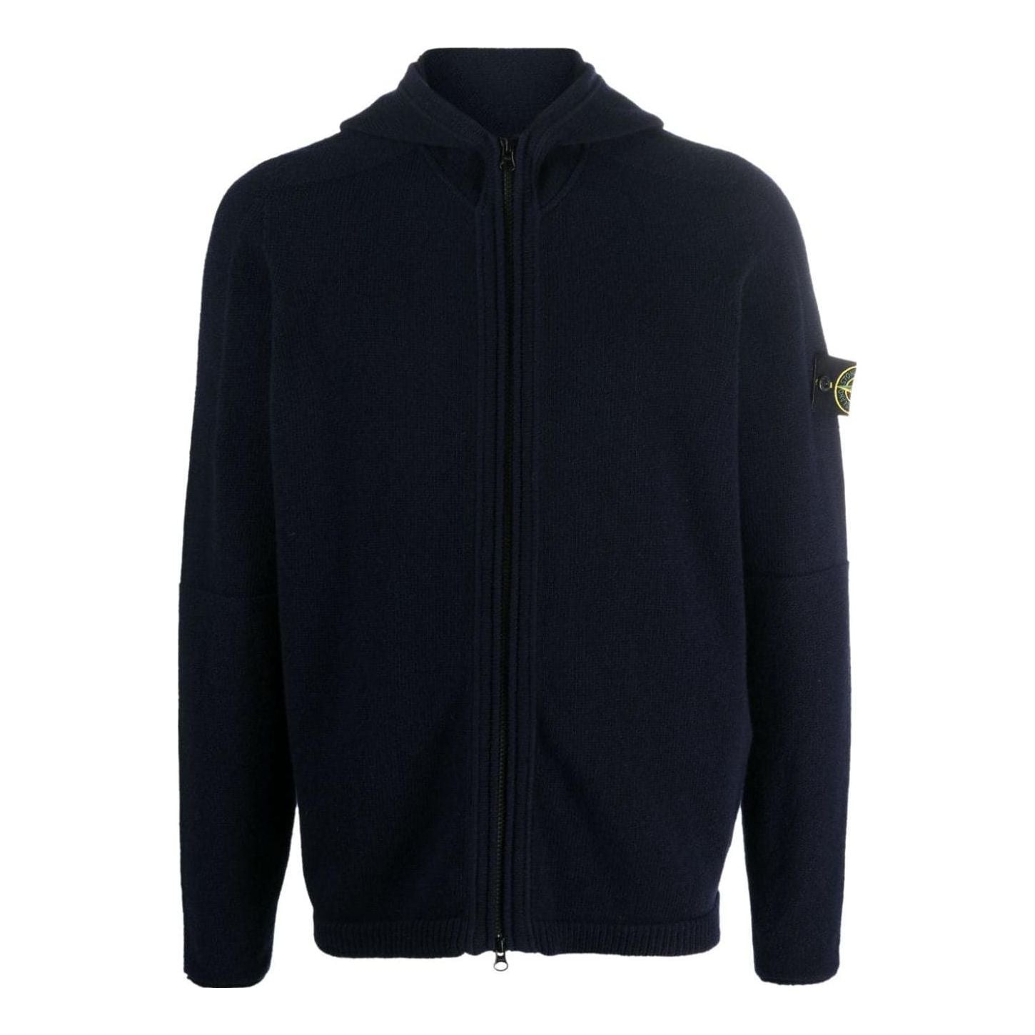 Sveter Stone Island Stone Island Hooded Zip-Up Cardigan Modrá | 7915509A3-V0020, 0