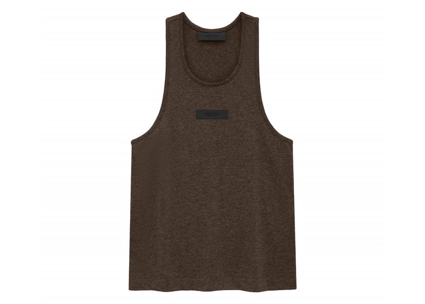 Tielko Fear of God Core Collection Tanktop Heather Wood Hnedá | 125SU245492FW