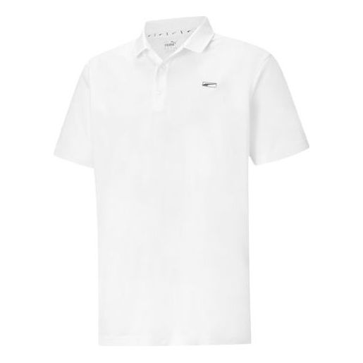 Polo tričko Puma Tech Pique Polo Shirt Biela | 599277-02, 0