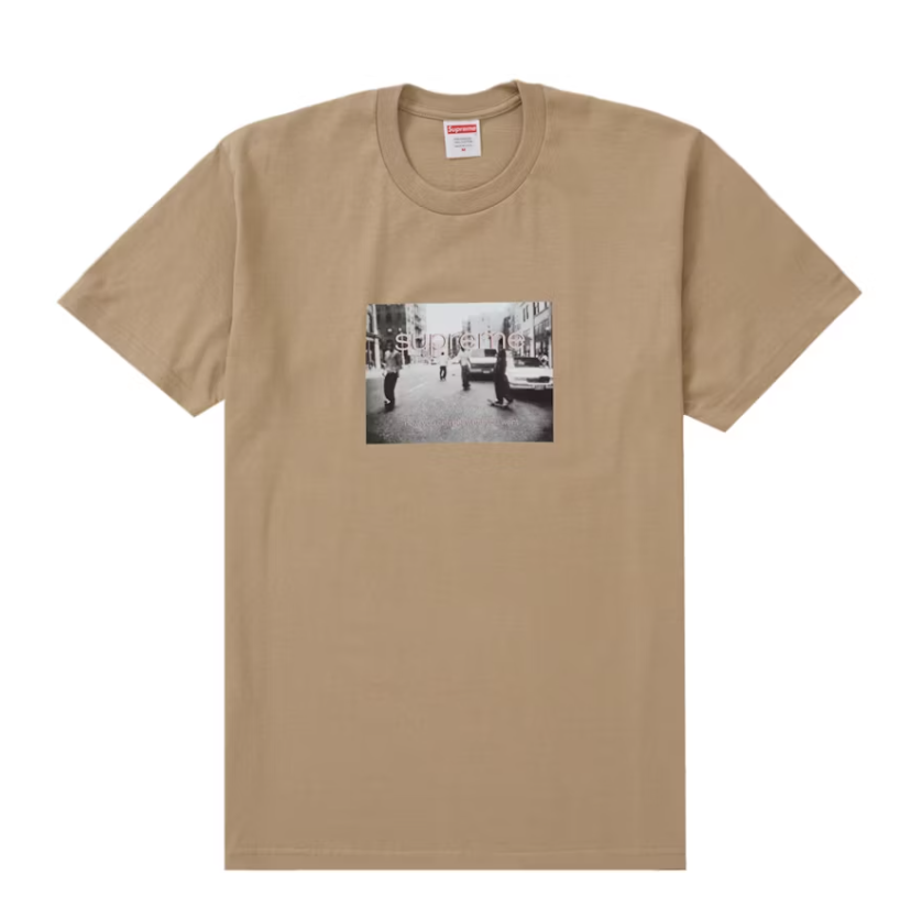 Tričko Supreme Crew 96 Tee Hnedá | SS24T24 KHAKI, 0