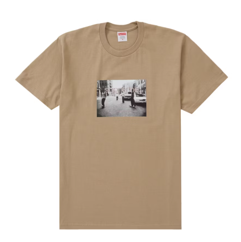 Tričko Supreme Crew 96 Tee Hnedá | SS24T24 KHAKI