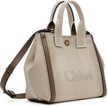 Tote bag CHLOÉ Chloé Small 'Chloé Carry' Tote Bag Béžová | CHC25SS911O65, 2