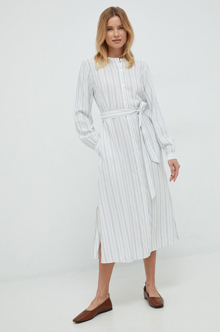 Šaty Tommy Hilfiger Dress Biela | WW0WW37099.PPYX, 0