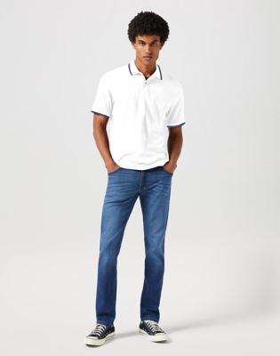 Džínsy Wrangler Polo Shirt Biela | 112352280:XXL, 0