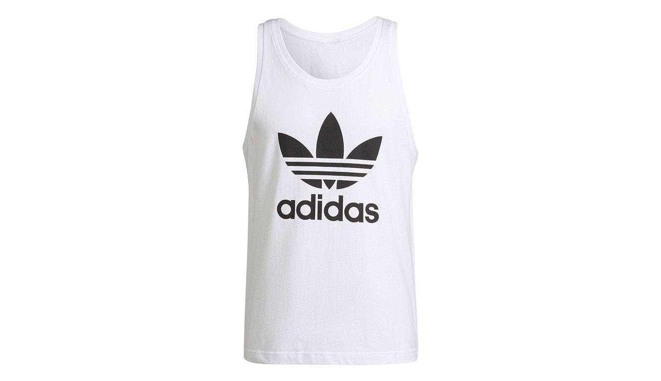 Tielko adidas Originals Adicolor Classics Trefoil Tank Top Biela | H06636, 0