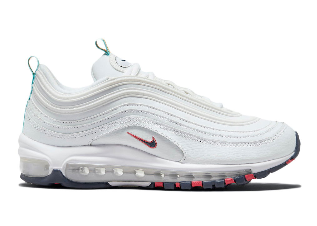 Tenisky a topánky Nike Air Max 97 White Multi Color Pull Tabs W Biela | DH1592-100, 0