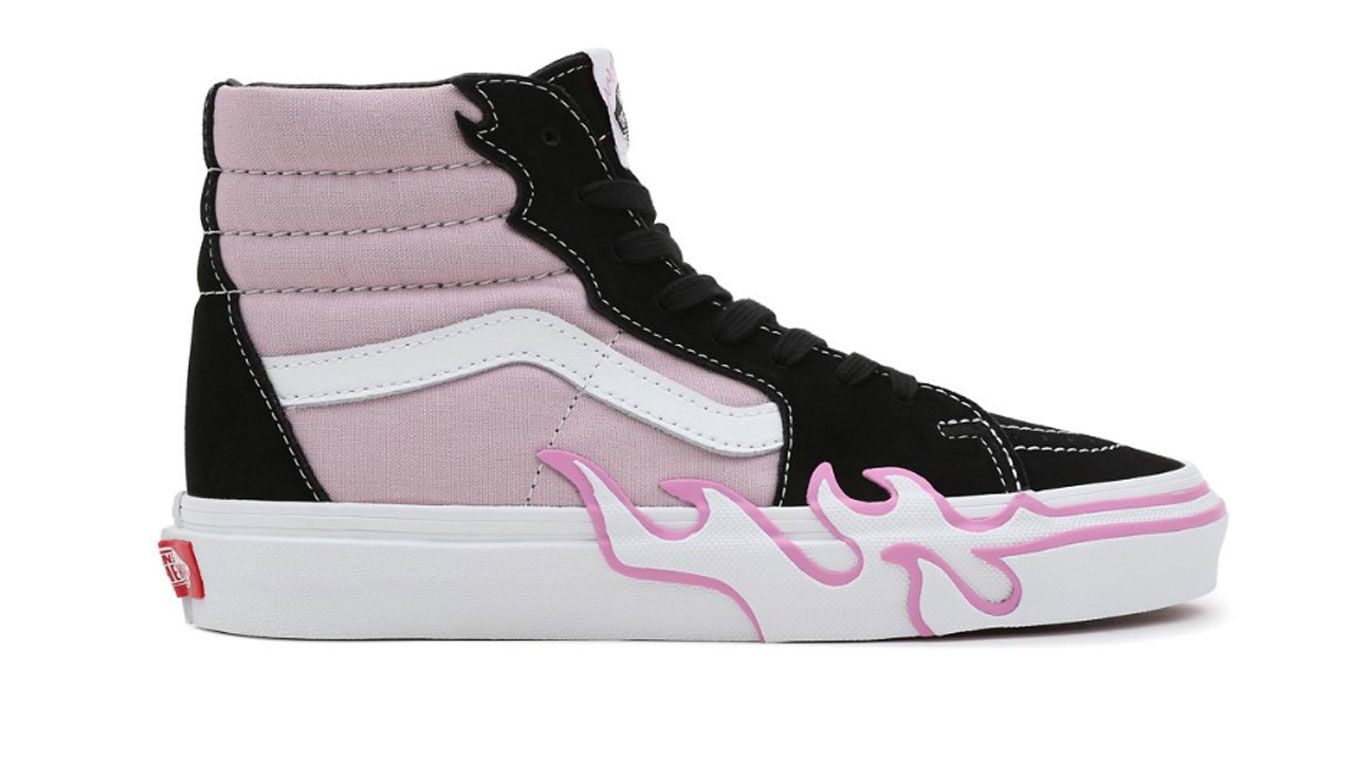 Tenisky a topánky Vans SK8-HI Flame Ružová | VN0005UJLLC, 0