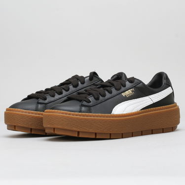 Tenisky a topánky Puma Platform Trace L Wn's black - white Čierna | 366109 01, 0