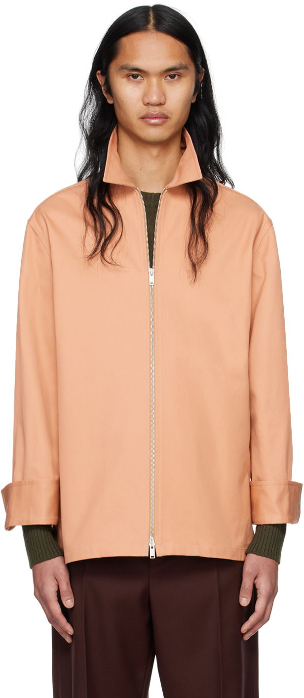 Košeľa Jil Sander Zip Shirt Ružová | J22DL0178_J45217, 0