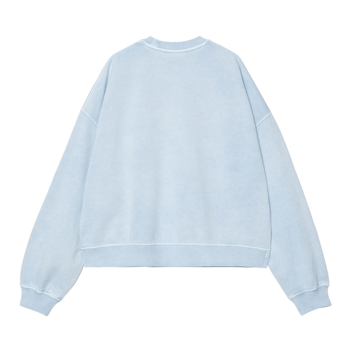 Sveter Carhartt WIP Benton Garment Dyed Sweatshirt Modrá | I034511_4, 1