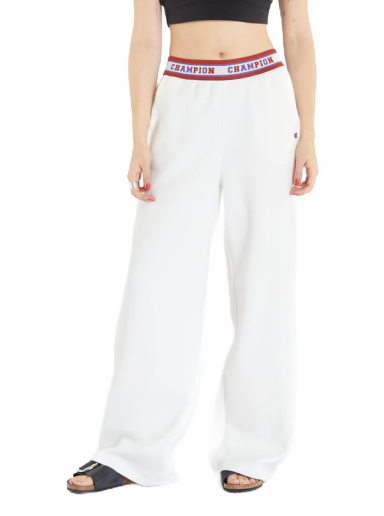 Nohavice Champion Wide Leg Pants Biela | 116634 CHA WW033