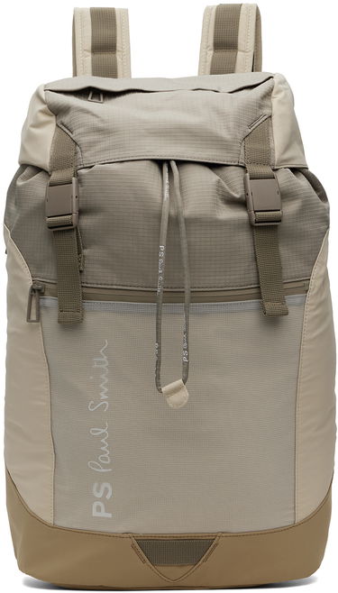 Batoh Paul Smith PS Paul Smith Paneled Backpack Béžová | M2A-7548-MARCHI-63-0, 0