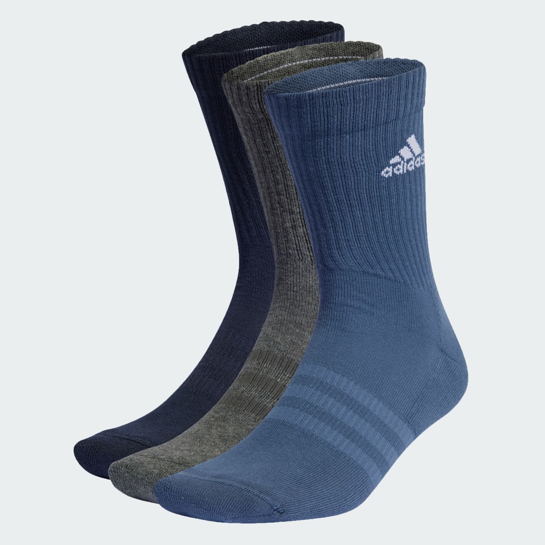 Ponožky adidas Performance Cushioned Crew Socks – 3 pairs Rôznofarebný | IP2634, 1