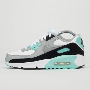 Tenisky a topánky Nike Air Max 90 Leather "Hyper Turquoise" GS Biela | CD6864-102, 0