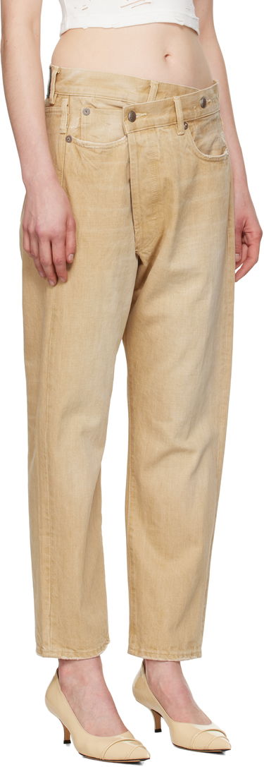 Džínsy R13 R13 Crossover Jeans Béžová | R13W2048-D235A, 1