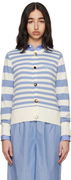 Charles Jeffrey LOVERBOY Striped Knit Cardigan