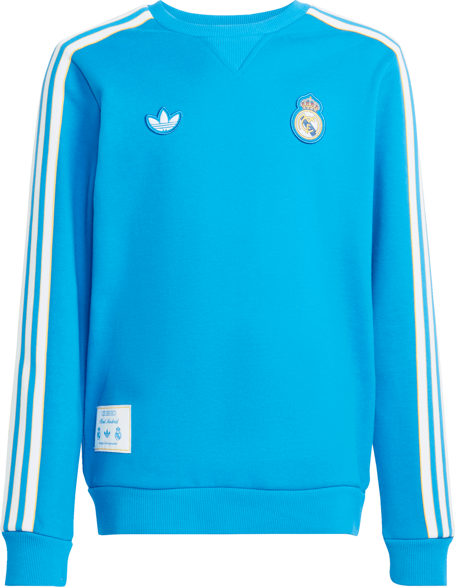 Mikina adidas Originals Real Madrid Icon Crew Sweatshirt Modrá | jy1084, 0