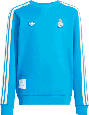 Mikina adidas Originals Real Madrid Icon Crew Sweatshirt Modrá | jy1084, 0