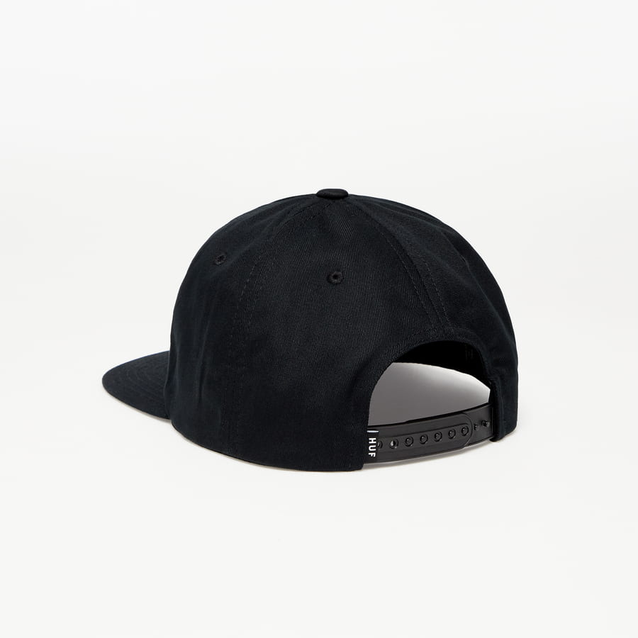Šiltovka HUF Snapback Essentials Unstructured Box Čierna | HT00544, 1
