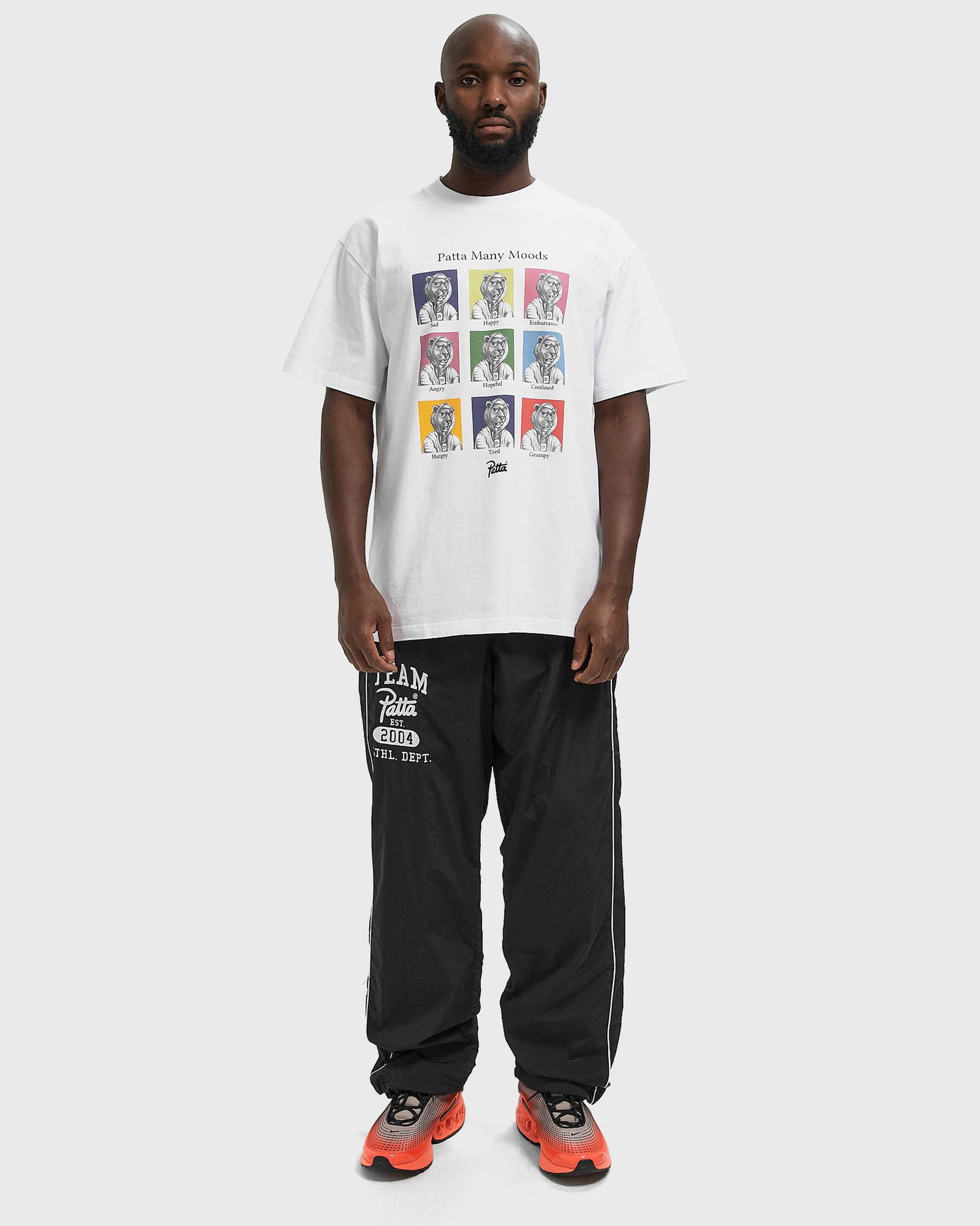 Tričko Patta Many Moods Graphic T-Shirt Biela | POC-AW25-1000-290-0075-002, 1