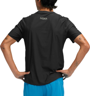 Tričko Hoka One One Hoka Airolite 2.0 Short Sleeve T-Shirt Čierna | 1175771-blk, 1